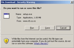 File save